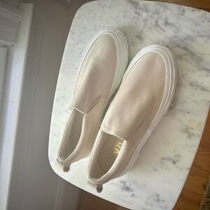 Zara Slip on suede shoes SZ 38